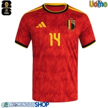Maglie da calcio Belgio Dodi Lukebakio #14 Prima Maglia Mondiali 2026  Manica Corta